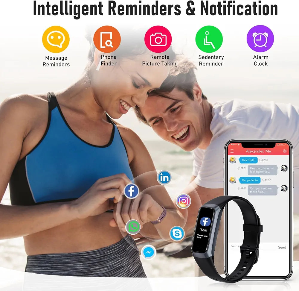 UMEGET Smart Band in white
