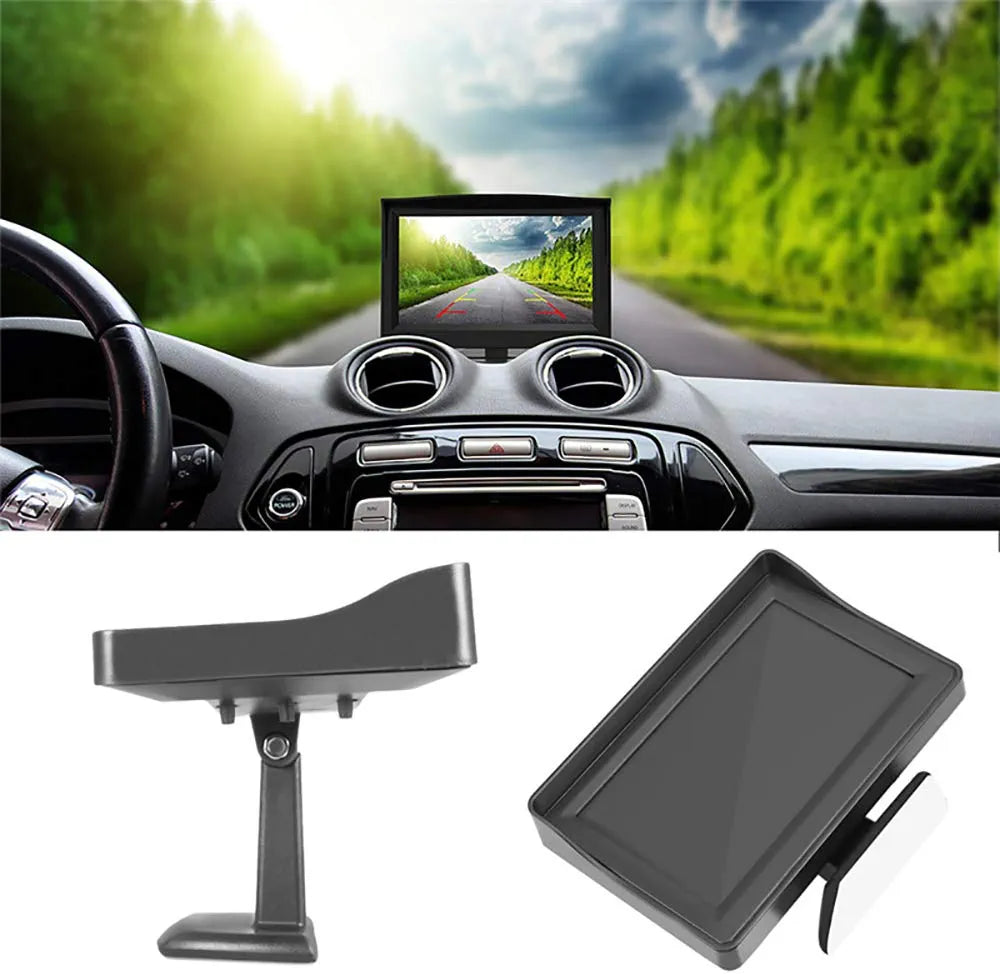 5" HD Car Backup Camera Kit – LCD Monitor + Night Vision Camera
