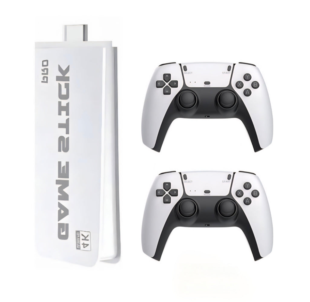 Game Stick Pro 4K – Wireless Retro Gaming Console with 20,000+ Games & 2 Controllers