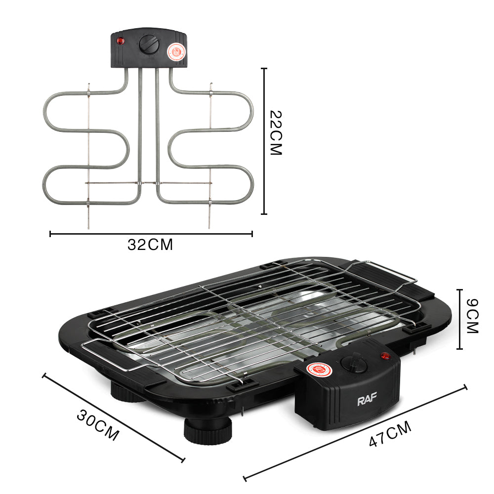 RAF Electric Barbecue Grill R.5301 – 2000W Indoor BBQ Grill