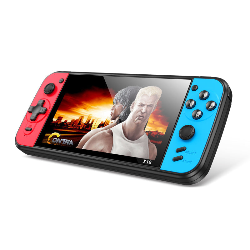 Black Hawk X16 Plus Handheld Game Console – 6.5" HD Screen | 14,000 Games | Rechargeable