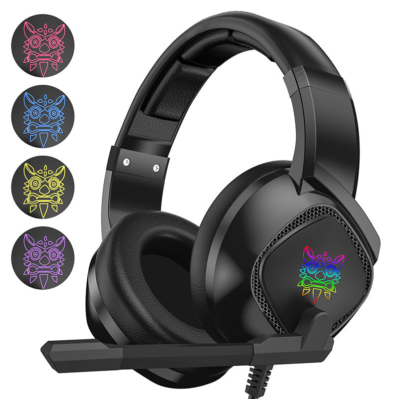 ONIKUMA Wired Gaming Headset – 3D Sound & HD Noise-Cancelling Mic