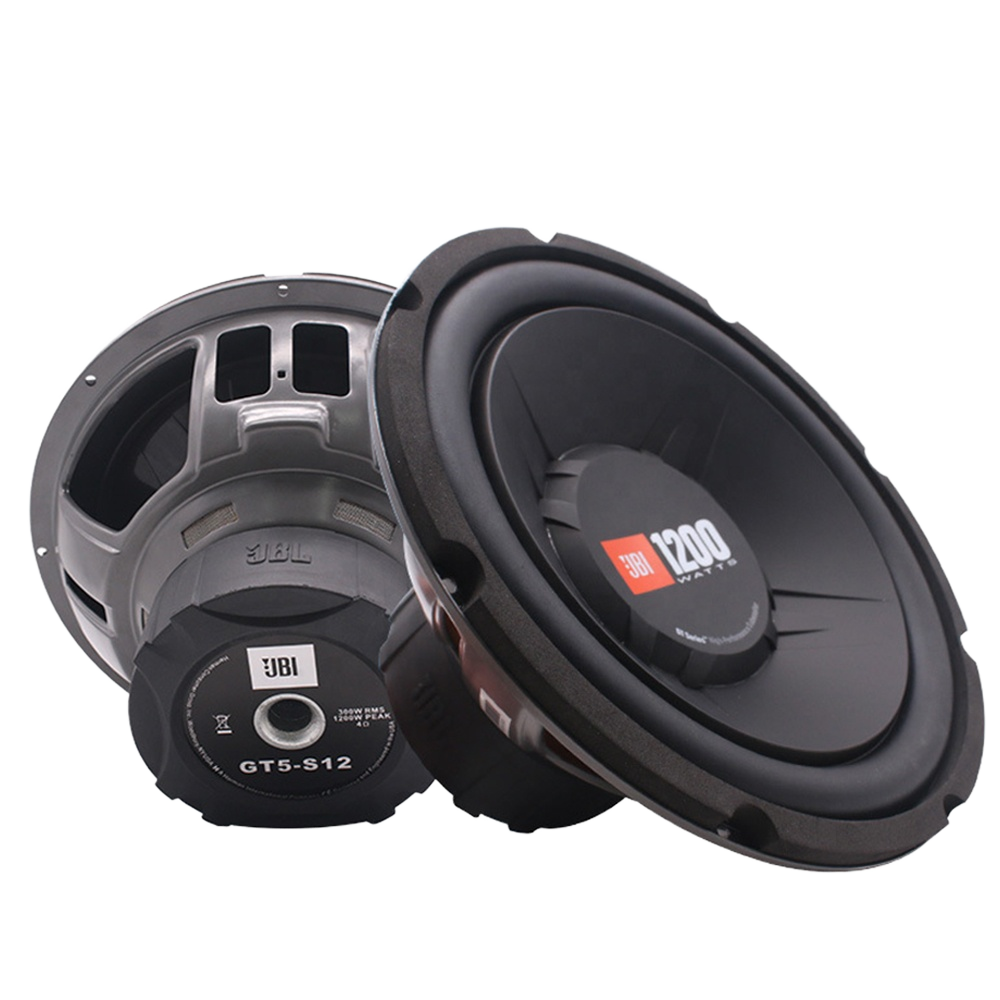JBL GT5-S12 12" Car Subwoofer – 1200W Peak, 300W RMS, 4 Ohm