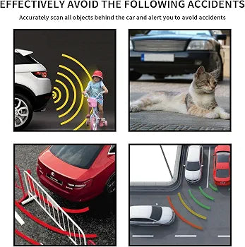 Car Reverse Parking Sensor System X8