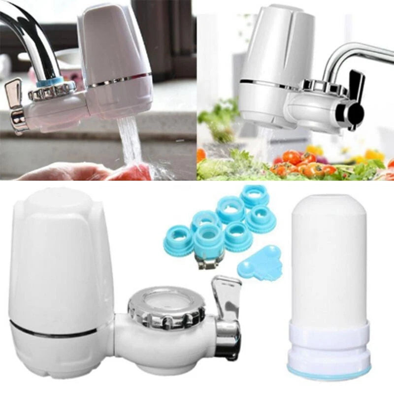 Faucet Water Filter Purifier with Ceramic Filtration System