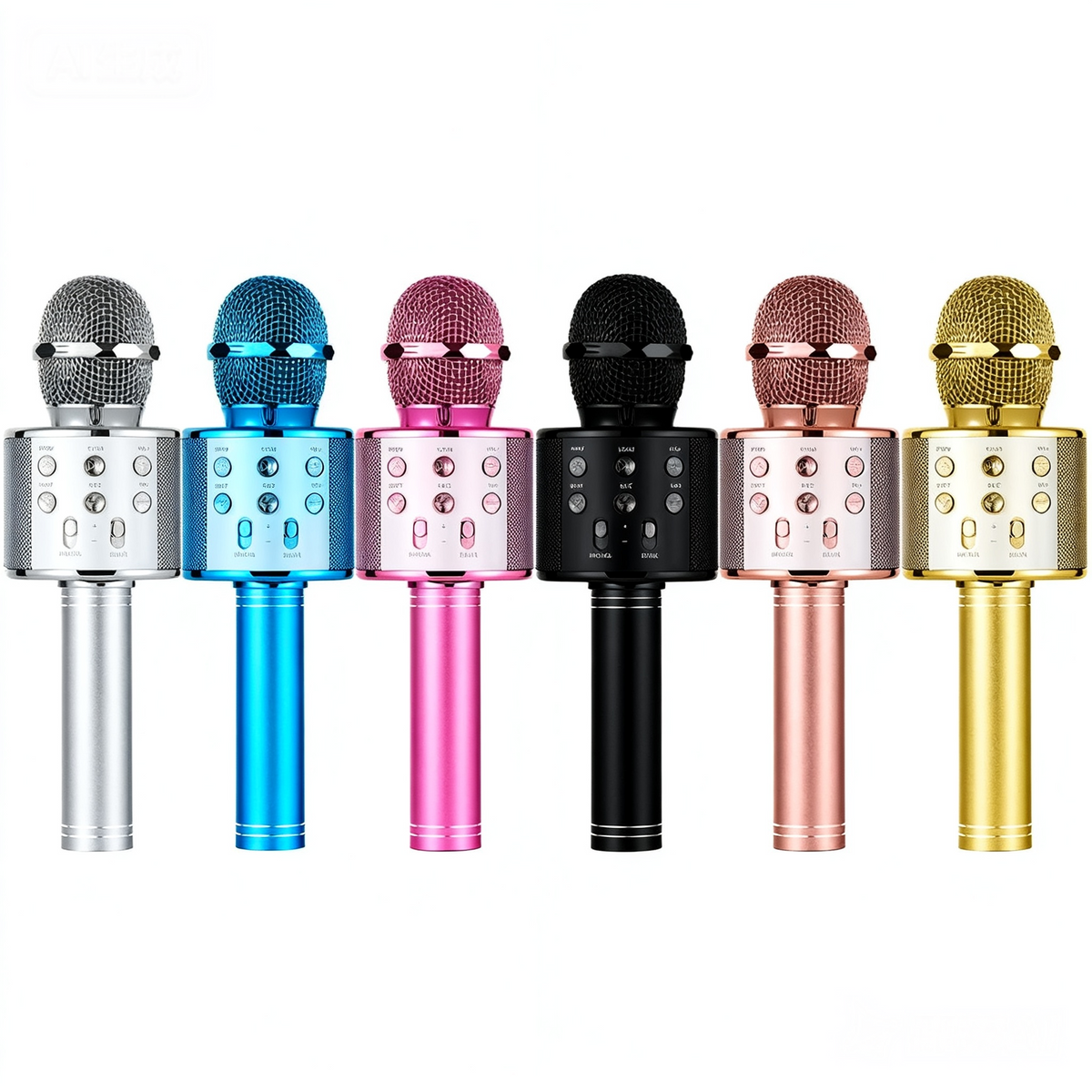 5-in-1 Bluetooth Karaoke Microphone with Voice Changer