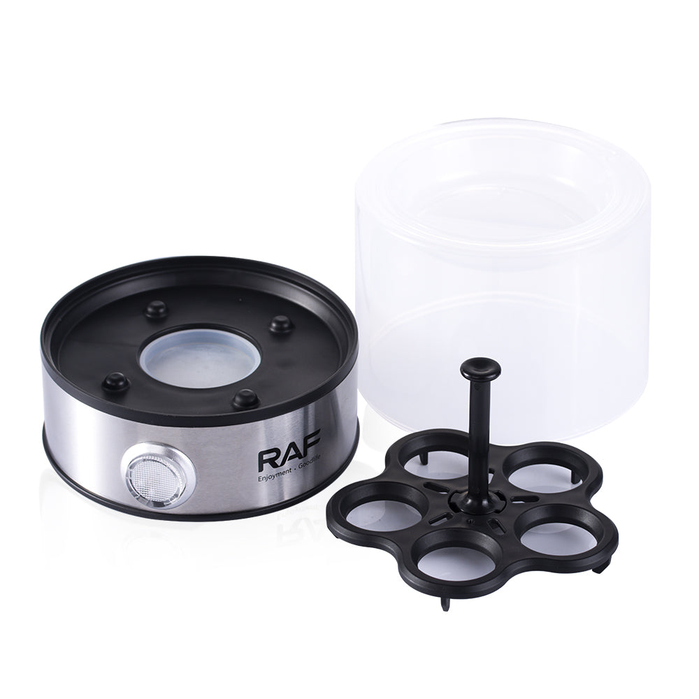 RAF Electric Egg Boiler 210W – 5-Egg Capacity | One-Button Operation | Model R.0067