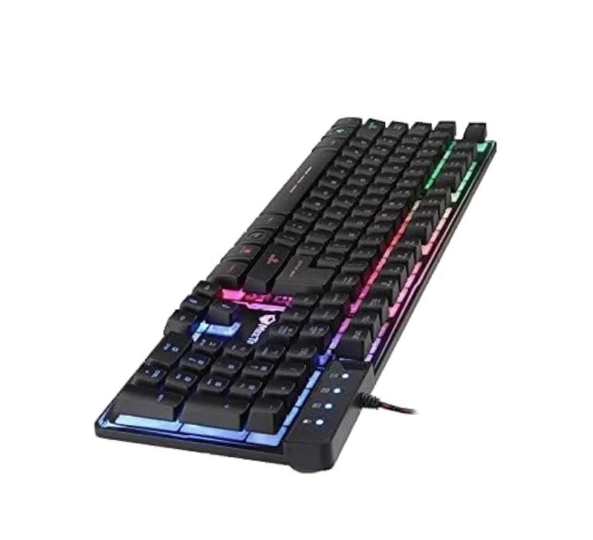 MeeTion K9300 Rainbow Backlit Gaming Keyboard – Wired USB, 104 Keys