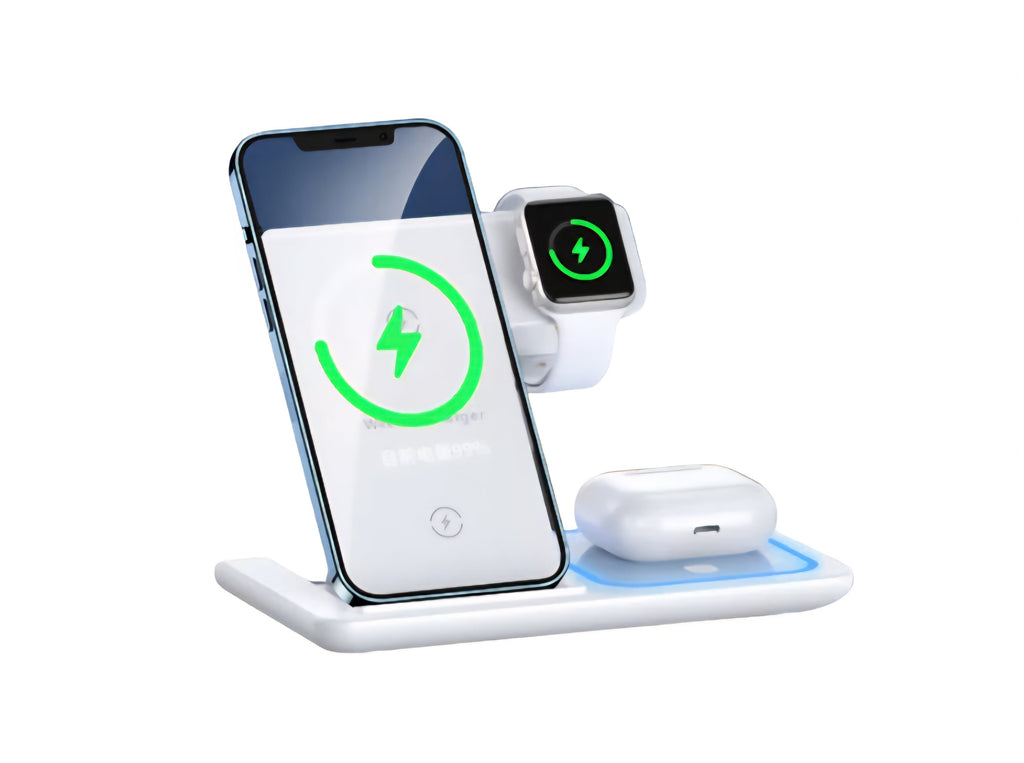 Remax RP-W60 3-in-1 Wireless Charger (22W Fast Charging)