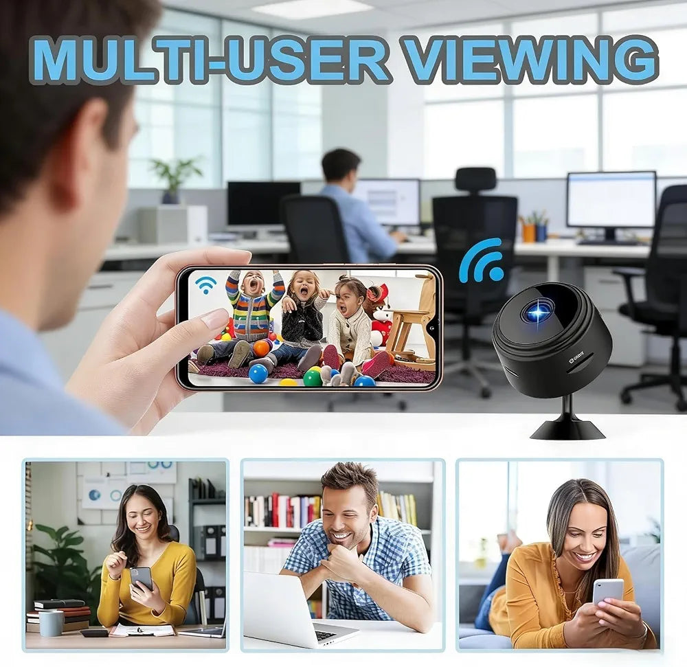 Mini WiFi Camera 1080p Full HD