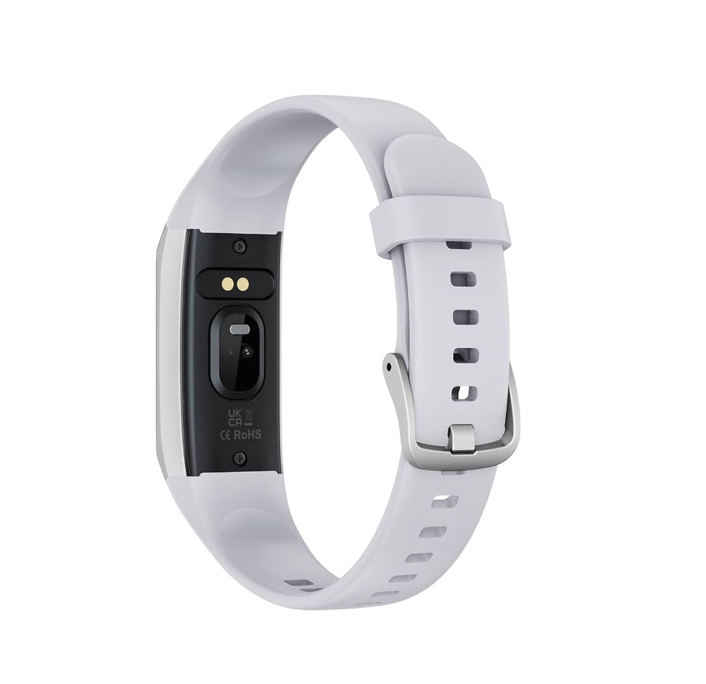 UMEGET Smart Band — 1.1" HD Fitness Tracker with Heart Rate, Sleep & Sport Modes (Black / White)
