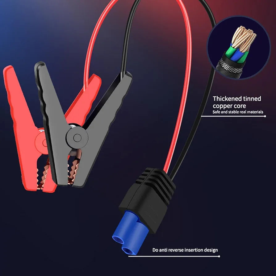 High Power 99900mAh Car Jump Starter – 1200A Peak, Air Compressor, 4 USB Ports