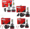 M8 Pro LED Headlight Kit – 120W 6000LM, +500% Brightness (H1 / H3 / H4 / H7)