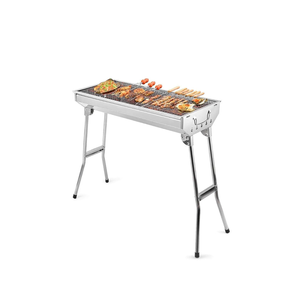 Portable Stainless Steel BBQ Charcoal Grill