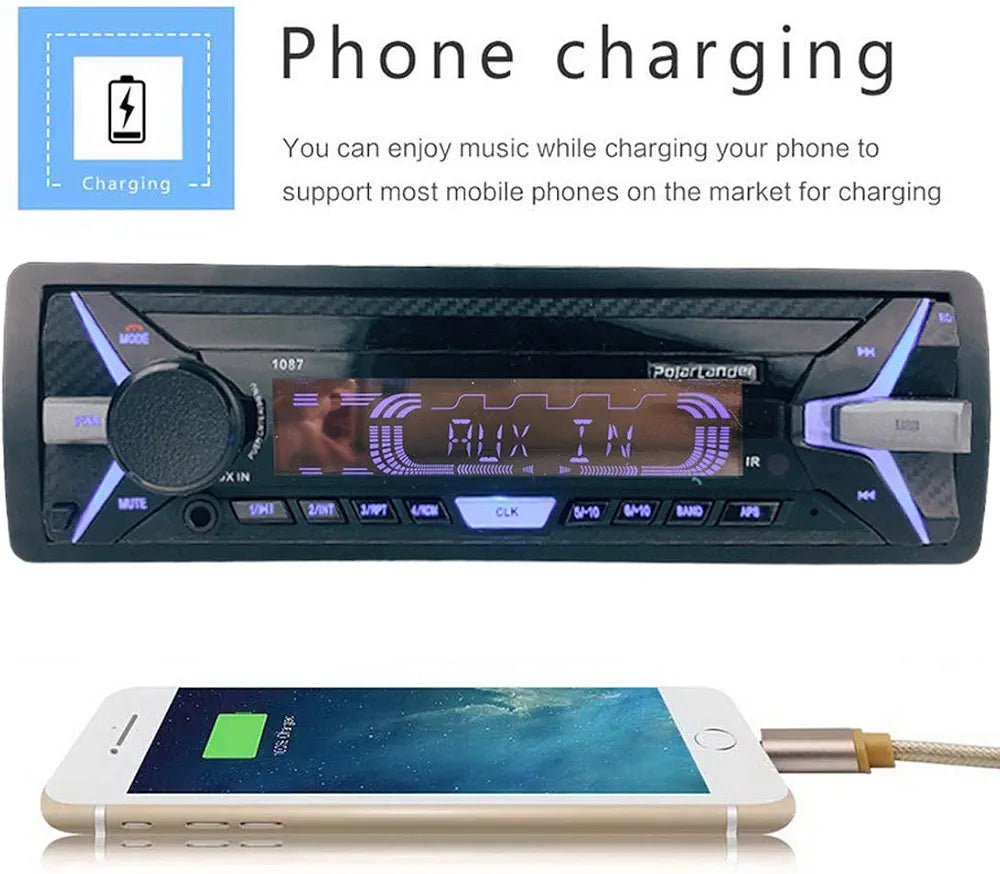 Sony Bluetooth Car Stereo – FM, USB, SD Card, AUX, Hands-Free, Steering Wheel Control, Remote