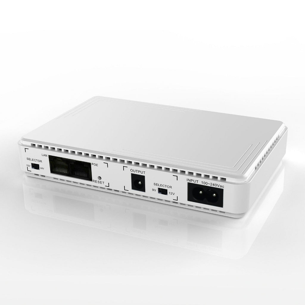 Mini UPS 12000mAh – 9V/12V Backup Power Supply with POE Output