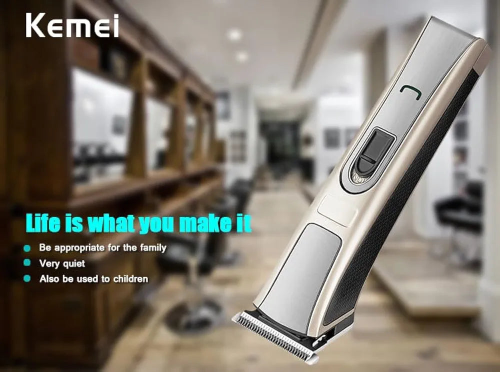 Kemei KM-5017 Rechargeable Electric Hair Clipper