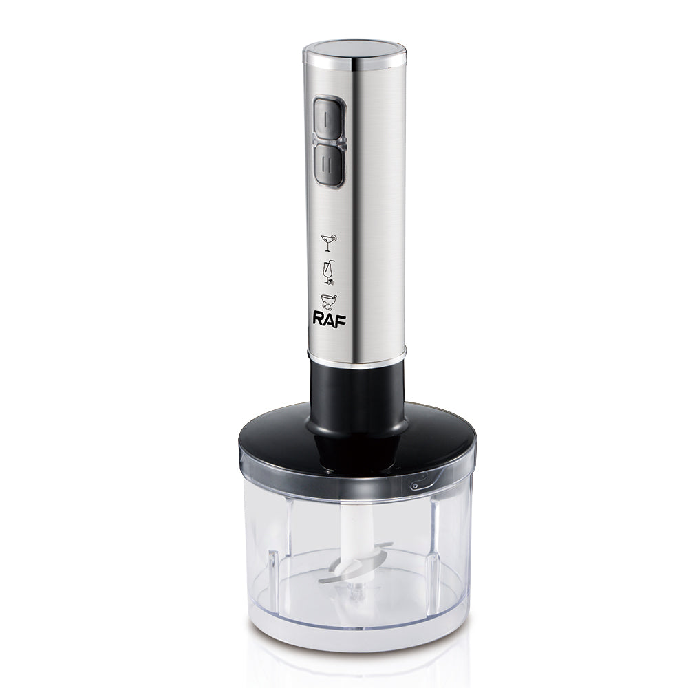 RAF Blender Set R.3007 – 4-in-1 1600W Stainless Steel