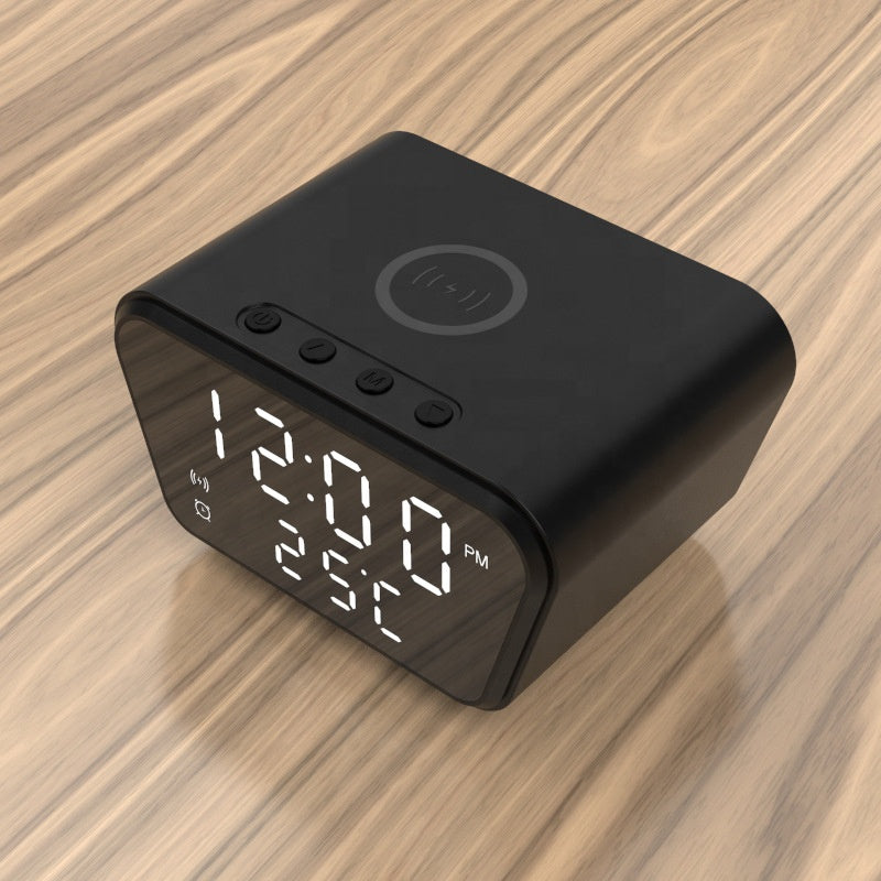 AY-21 alarm clock wireless charger in white