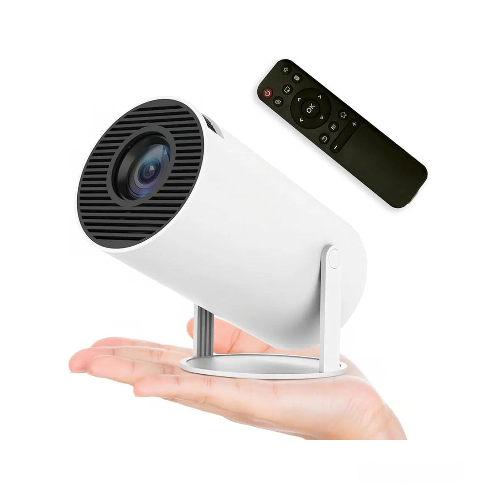 HY300 Mini Portable Projector – 1080P Support, 120 ANSI, 130" Display, Android, WiFi & Bluetooth