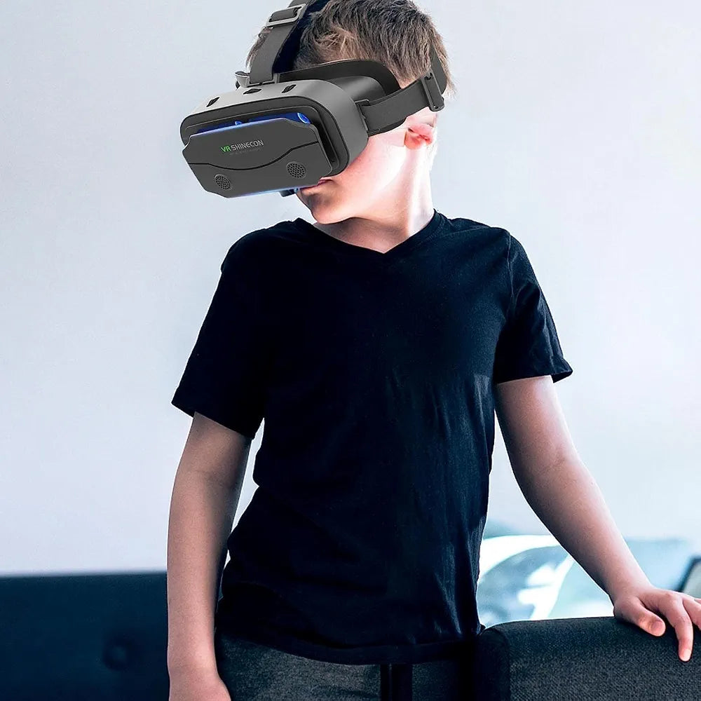 VR Shinecon SC-G13 – Virtual Reality Glasses with HD Lenses, Built-in Speakers & Large-Screen Compatibility