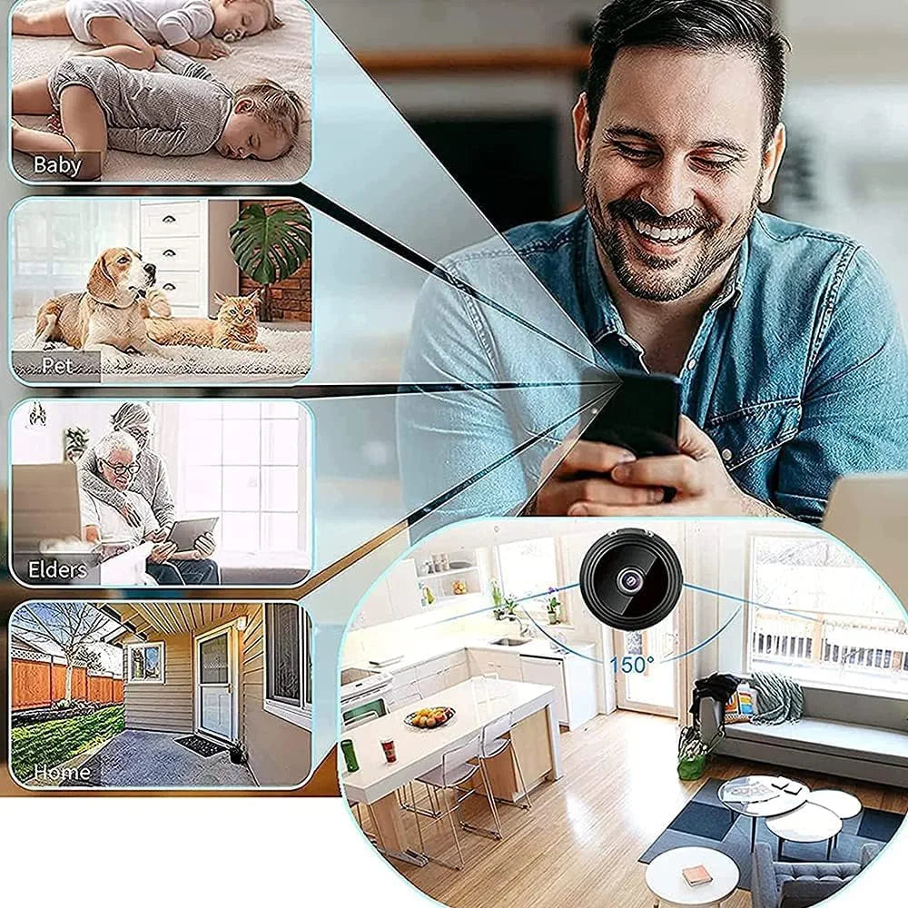 Mini WiFi Camera 1080p Full HD