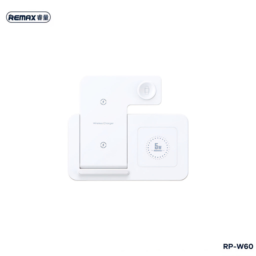 Remax RP-W60 3-in-1 Wireless Charger (22W Fast Charging)
