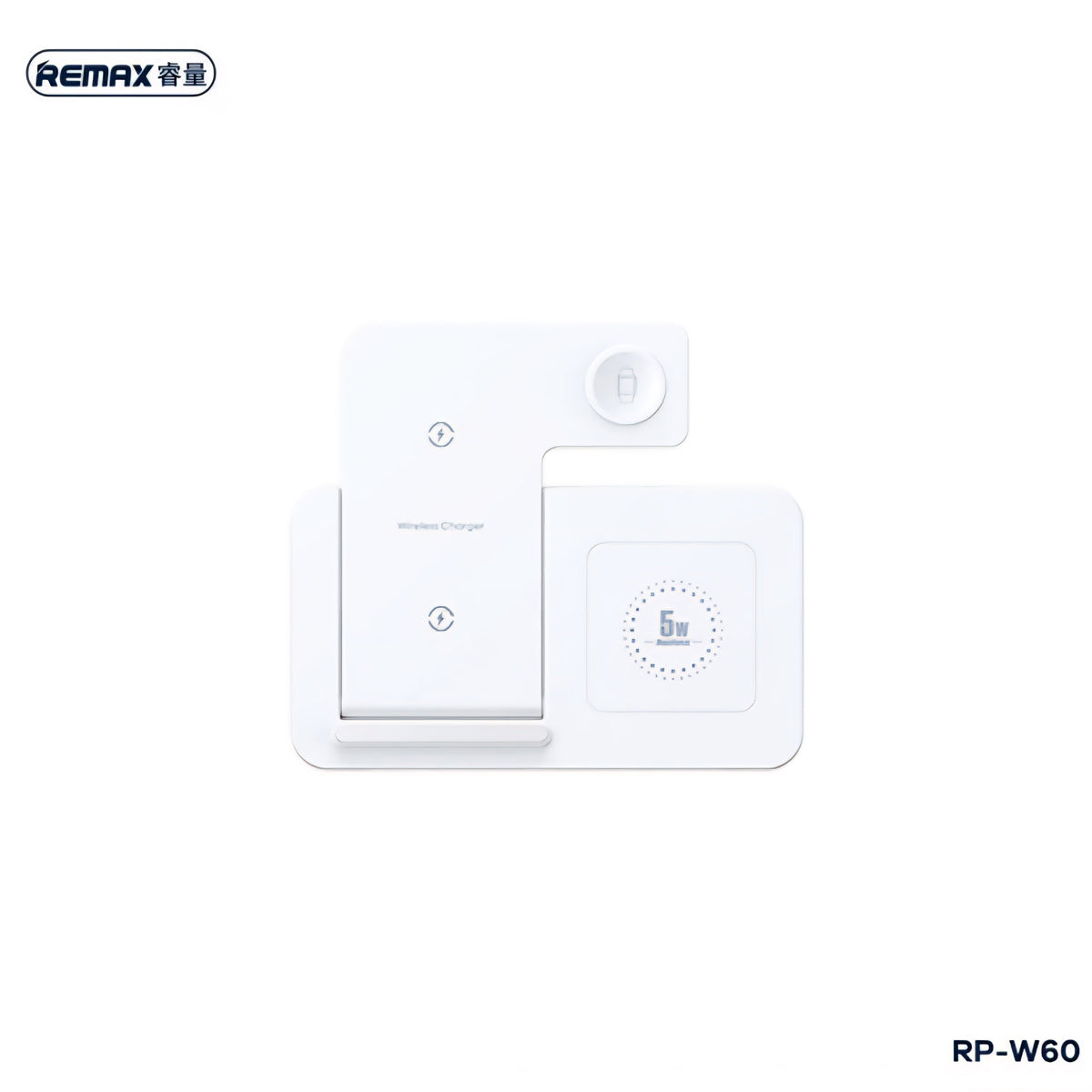 Remax RP-W60 3-in-1 Wireless Charger (22W Fast Charging)