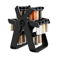 Rotating Ferris Wheel Spice Rack Organizer with 18 Glass Jars