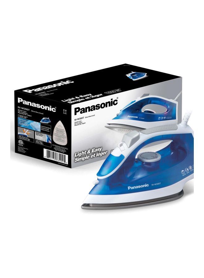 Panasonic NI-M300T Steam Iron 2400W – Blue/White