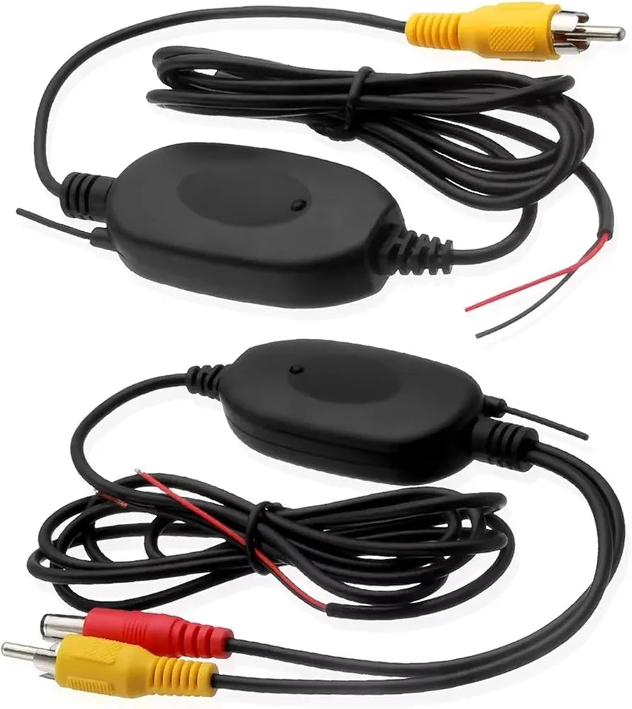 4.3" Foldable Car Backup Camera Kit – Wireless with 12 LED Night Vision & LCD Moni